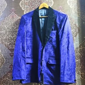 Selling new party wear purple blazer with tag male size 44